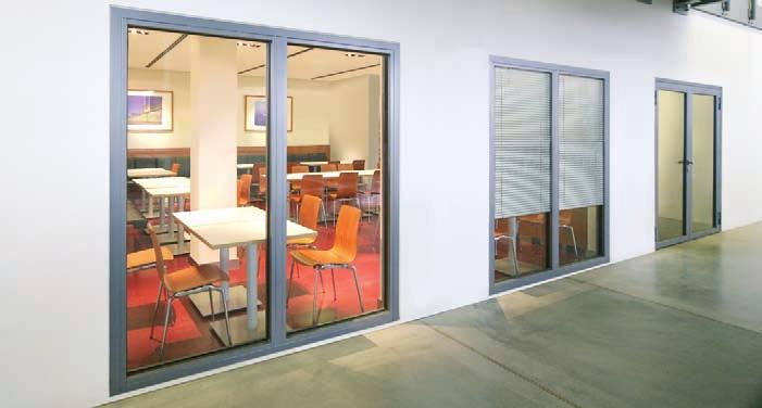 Durchblickfenster Hörmann Durchblickverglasungen werden als Fenster oder raumhohe Elemente für mehr Licht und besseren Sichtkontakt eingesetzt.
