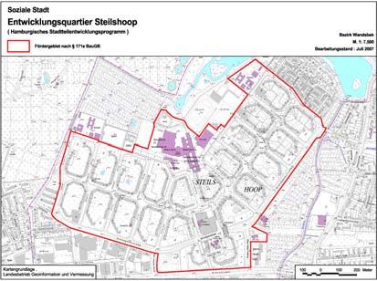 2. Hintergründe des Steilshoop-Prozesses Aktive Stadtteilentwicklung Im Mai 2007 wurde Steilshoop auf Antrag des Bezirksamtes Wandsbek vom Senat in das Programm Aktive Stadtteilentwicklung