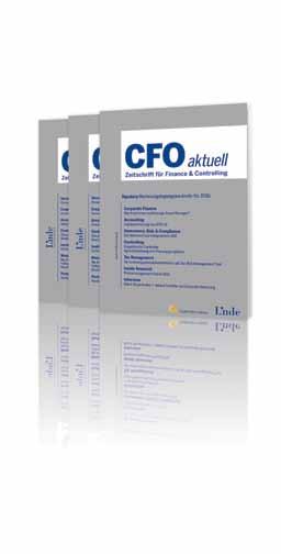 CFO aktuell- Jahresabo inklusive Onlinezugang und App zum Heft-Download bestellen sie JETZT ihr Jahresabo Ja, ich bestelle Exemplare CFO aktuell-jahresabo 201 inkl.