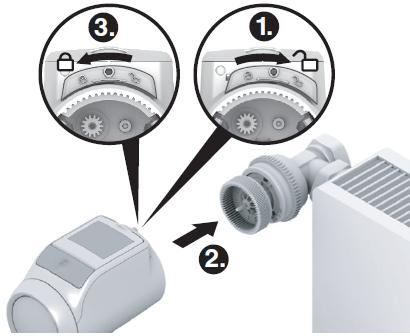 Ventilbodenplatte mit dem Regler