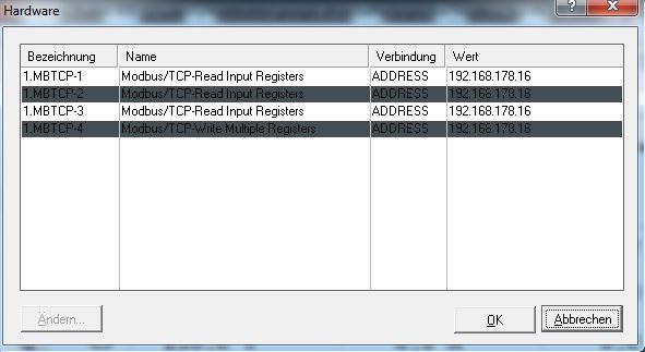 gleichen IP-Adressbereich einstellen und am Auslesetool die neue IP- Adresse des