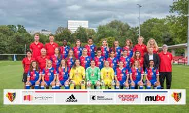 GASTMANNSCHAFT FC BASEL Tor: Stenia Michel (1), Noemi Stadelmann (12), Nadine Böni (25)