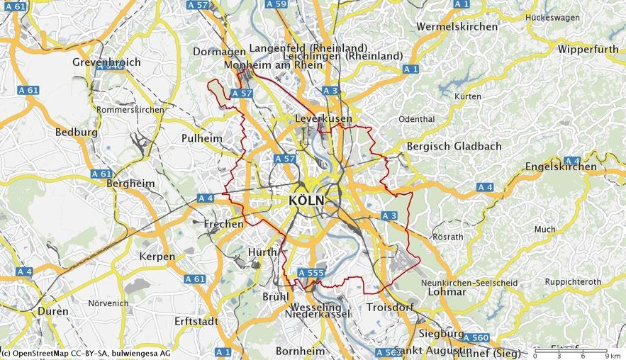 Standortevaluation EMPIRA RESIDENTIAL FONDS GERMANY Mietwachstum bei vorhandenen Niveauunterschieden in der Kernstadt und im Kölner Umland feststellbar Die Stadt Köln und ihr Umland Pulheim: