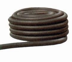 Flexible Kabelschutzrohre Ringware Kabuflex - flexible Kabelschutzrohre DN in Ringen Für den Schutz erdverlegter Leitungen aller Art - aussen gewellt und innen glatt - enorm flexibel durch das
