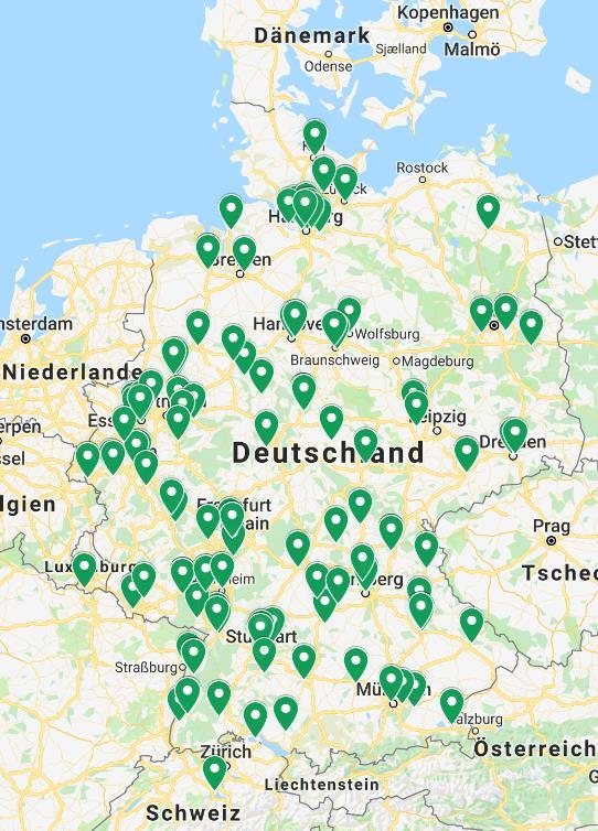 Historie Netzwerk Beschwerdemanagement Gegründet 2006 in Nürnberg aus 134 Krankenhäuser in D/CH/L