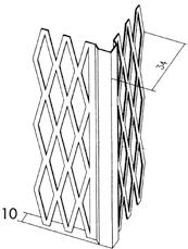 1,61 1120 10 250, 260, 300 25 1,37 Innenputz-Glasfasergewebe