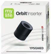 YpsoPump Orbit micro mylife YpsoPump Orbit micro - nur geeignet für mylife YpsoPump Wärme-aktivierbares Pflaster für einen sicheren Halt, ein semitransparentes Pflaster und flaches Kanülengehäuse für