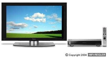 HDTV-Geräte: Displays ein HDTV-fähiges Display (Plasma- oder LCD-Technologie):
