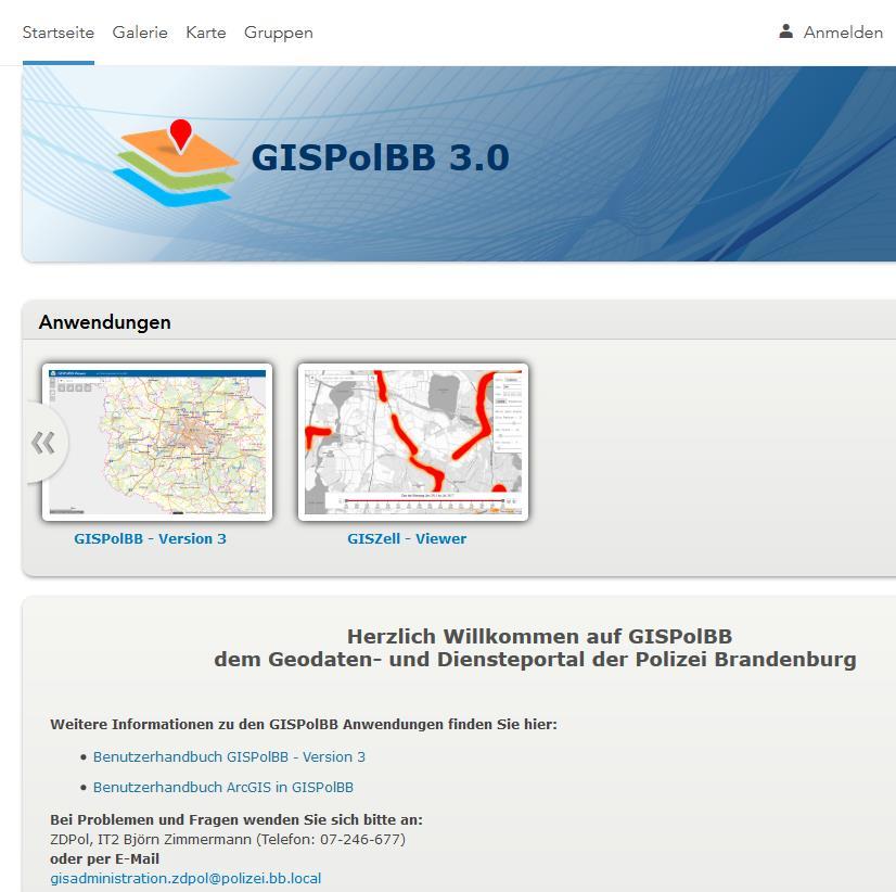 Zentrale GIS- und Austauschplattform 11 Technologie: Portal for ArcGIS : ermöglicht Freigabe von Karten, Anwendungen und anderen geographischen Informationen für Benutzer der