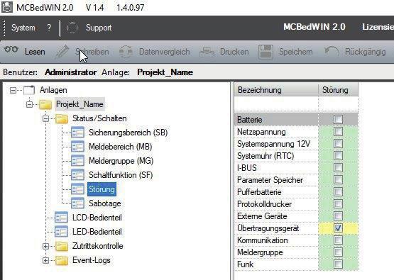 Software, OPC-DA-Server, Zubehör 7 MCBedWIN.0 Die Bedien- und Anzeigesoftware MCBedWIN.