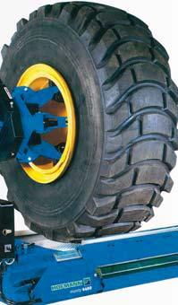 schlauchlose Reifen Verlängerung für Mehrring-Räder Zusätzlich bei monty 4400 Patentiertes Abdrücktellersystem für bessere Leistung beim