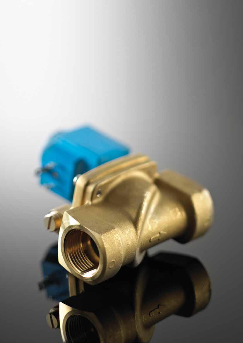 Besserer Schutz für Ihre Anlage bei geringeren Kosten Magnet- und Thermostatventile - Fluidtechnik im Überblick 17% Bessere Dämpfung von Wasserschlag im