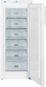 Stellfüße von 14 bis 18 cm Brutto- / Nutzinhalt: 513 l / 472 l Temperaturbereich: -14 C bis -28 C 186,4 x 75 x 75 cm Verbrauch: 1,147 kwh / 24 h 151 x 60,7 x 56 cm 230 V / 50 Hz / 150 W / 1 A Art.-Nr.