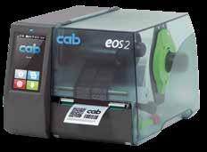 2 Typen Ein Konzept, zwei Größen Die EOS-Serie vereint alle Funktionen eines soliden Etikettendruckers mit höchstem Bedienkomfort. 1.