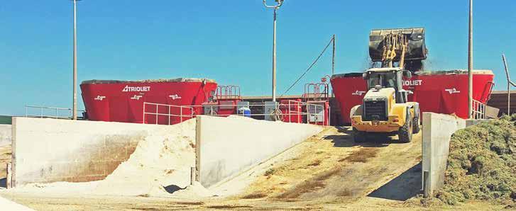 PRODUKTE STATIONÄRE MISCHANLAGEN FÜR SILOFUTTER Stationäre Mischanlagen von 7-52 m 3 STATIONÄRE MISCHANLAGEN FÜR BIOGAS Einbringsysteme für Biogas-Fermenter Solomix 3 STAT Solomix 3 Biogas Stationäre