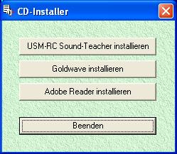 PC-Software USM-RC Sound-Teacher Mit unserer Software USM-RC Sound-Teacher kann das Soundmodul konfiguriert und die Sounddaten auf das Soundmodul übertragen werden.