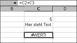 Zahlenformat Prozent Fehler in einem Arbeitsblatt Wenn bei der Berechnung eines Ergebnisses in einer Formel Probleme auftreten, zeigt Excel eine Fehlermeldung an.