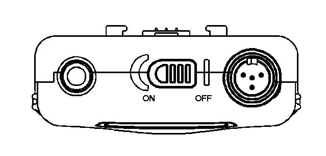 TS 900 M 4 2 1 5 11 6 8 7 9 1 2 4 5 6 7 8 9 11 Entrada de audio, mini-xlr 4 para micrófonos (solapa, cabeza) Para el conexionado ver el capítulo 3.5 Interruptor On/Off.