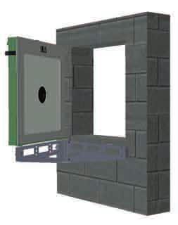 Scheibenhalter für Montage auf Träger oder Wand 5m / 50m Der Scheibenhalter SHS0 dient der Montage einer -Scheibe vorne oder hinten auf einem Träger (Mauer,
