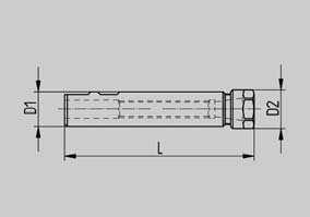 P 0.0 Spannfutter Für Spannzangen System DIN 99. Lieferumfang: it Spannmutter und Stellschraube Hinweis: Schaft mit itnahmeflächen DIN 5 B Collet chucks For -collets to E-DIN 99.