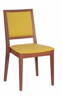 48 cm Sitzfläche: 46x43  4 Stühle OLIMPIA A Sitz/Rücken: Gesamthöhe: 89 cm Sitzhöhe: 48 cm