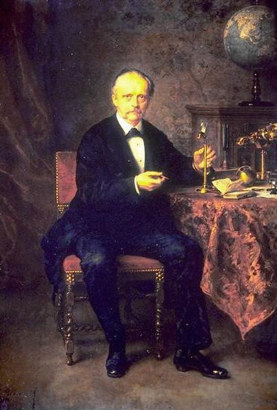 Herrmann von Helmholtz (1821-1894): Naturforscher, Empirist, Konstruktivist. Wahrnehmung und Erkenntnis sind unbewusstes Schließen.