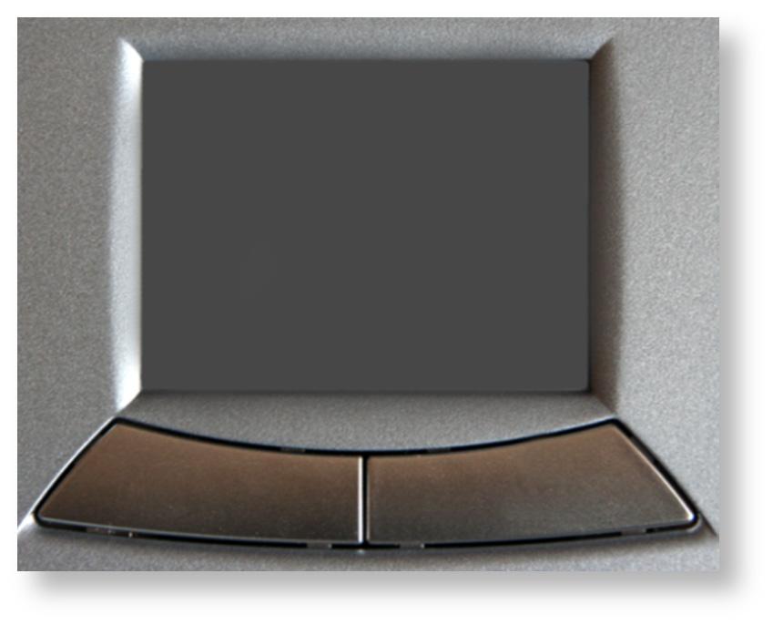 Ein Touchpad bedienen Falls Sie mit einem Laptop arbeiten, haben Sie standardmäßig ein Touchpad, um den Mauszeiger zu bewegen und 2 Tasten, für Linksund Rechtsklick.