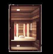 100 Saunagläser: 8 mm ESG Sicherheitsglasfront mit schwellenloser Tür Glas wahlweise: in Klarglasoptik / in Rauchglasoptik (bronze oder anthrazit) / mit individuellem, digital bedrucktem Motiv
