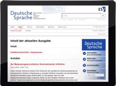 des unterrichts in Print- und digitaler