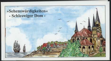 1989 - nlass: Schleswiger Dom Sehenswürdigkeiten Schleswiger Dom 2 Bund Marken Nr.