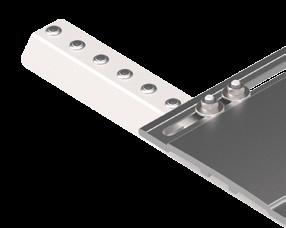 Anschlagpunkt oder Komponente für Seilsicherungssystem für Trapezblech-Deckschale Aluminium / Stahl Belchstärke mind.