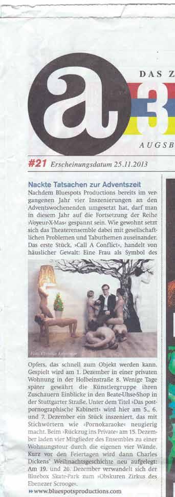 Bluespots Productions 7 Pressespiegel Nackte