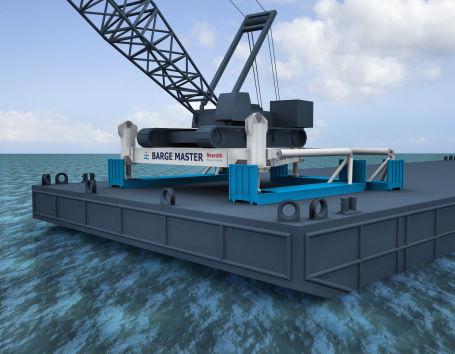 26 Barge Master features Flexible in use Relatively low cost Containerized for transport Use standard crane