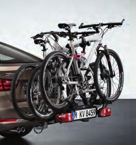 ORIGINAL BMW ZUBEHÖR. TRÄGER- UND TRANSPORTSYSTEME ohne inkl. 19% Fahrradheckträger Pro 2.0 [01] Montage auf dem Kugelkopf. Für bis zu 3 Fahrräder.