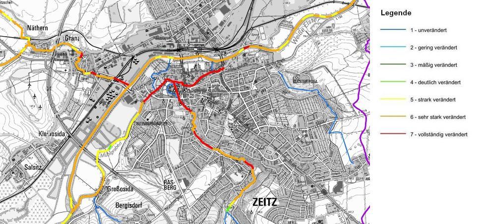 Anlage A-10.2.1 Maßnahmenskizze Weiße Elster, Station km 88+500 bis 94+000 3 3 Defizite 3.1 Darstellung des LAWA-Typs mit grundsätzlicher Charakteristik Die Weiße Elster ist dem Fließgewässertyp 9.