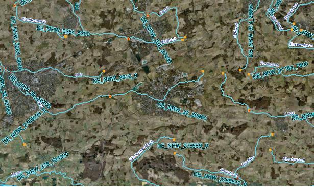 Die Wasserrahmenrichtlinie in Beckum: Teileinzugsgebiete: Ems/NRW; Lippe Planungseinheiten / Runde Tische: PE_EMS_1200: + NG, Hellbach, Angel PE_EMS_1300: Stichelbach + NG PE_LIP_1200: