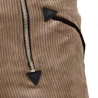 Kunstlederecken verstärkt innen liegende Knopfplatte für den Bundverschluss 6 zusätzliche Schrittverstärkung Zunftweste Cord traditionelle zweireihige Zunftweste mit verlängertem Rücken aus