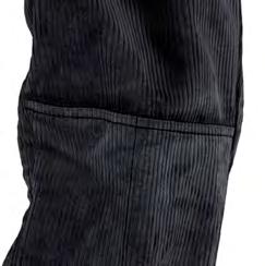 Zunfthose Cord mit Knietaschen Gesäßtasche mit Metallknopf Kunstlederecken 6 Kniepolstertaschen mit Haftverschluss zwei