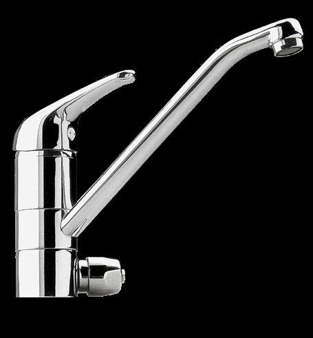 FN 70 DEA - FUSION Monocomando cucina con doccia estraibile Single-lever sink mixer with extractable