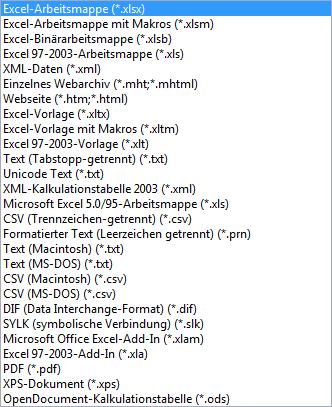 15 Anhang 15.1 In einem anderen Dateityp speichern Programme werden von den Herstellern ständig weiter entwickelt. Wir arbeiten hier mit der Excel-Version 2010 für Windows.