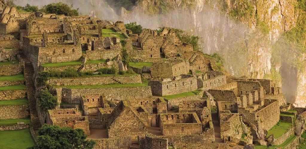 02. März Machu Picchu, Peru Inmitten einer Hochgebirgslandschaft liegt das Anfang des 20.