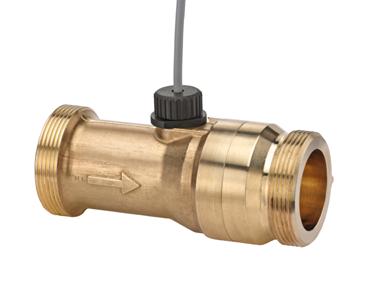 Turbine flow sensors Series Turbotron VTH4 / VTM4 Type VTH4 VTH4 Economy-priced type for standard and serial applications, with fixed connection cable VTM4 For higher pressures with plug connection