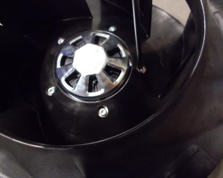 23/25 6.6.3. Disconnecting the fan impeller from the electric motor (starting from model VTZ 2)