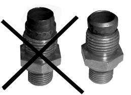 1 Rohrleitungssystem reinigen Schmutzfänger vor dem Regler einbauen Absperrarmaturen vor und nach dem Regler einbauen 6.