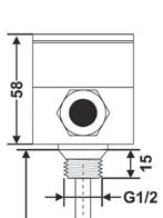 Schaltleistung 100mA / 24VACDC El.