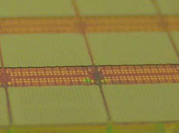 After Thinning on Target Substrate Chip Thickness 10 µm Measured