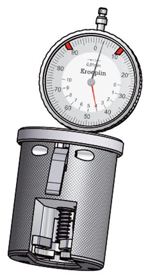 Messungen an 20mm Behältnissen / Measuring of aerosol cans of 20mm Messung der Crimphöhe H Ref Measurement of the crimp height H Ref für