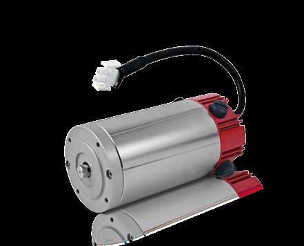 to offer the highest specific power available in the market for such motors.