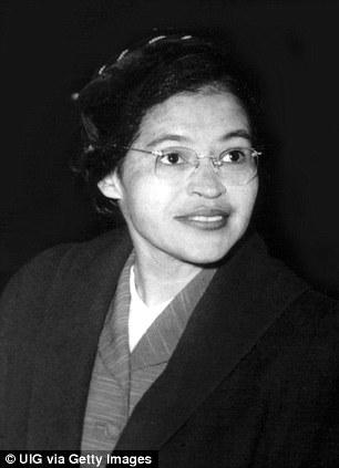 3.2 Bildbeschreibung Das ist ein Bild von Rosa Parks als sie noch jung war.
