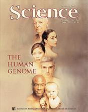 Humanes Genomprojekt Genomsequenzen: Februar 2001: HGP Konsortium publiziert in Nature (1990 2003, 3 Mill.